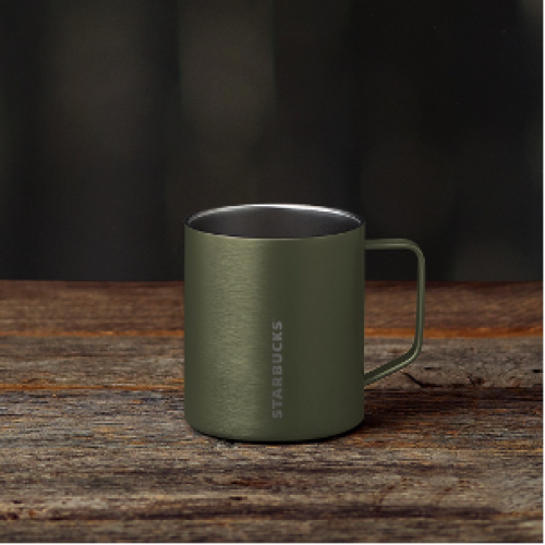 CỐC MUG SS OLIVE GREEN / BRUSHED GREY