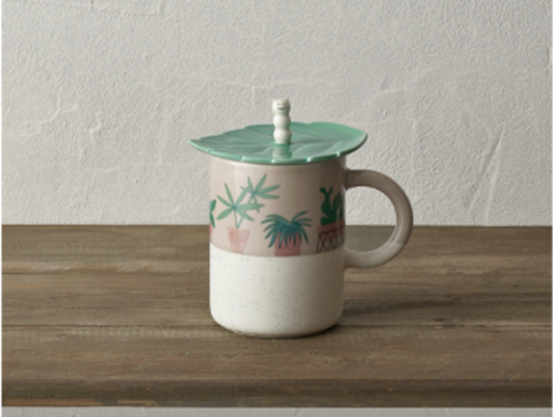 CỐC MUG PLANT PARENTING WITH LID