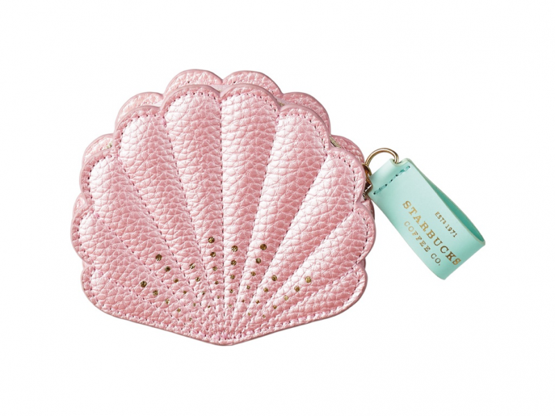 Túi xách vải Starbucks Clutch Seashell