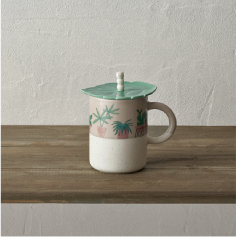 CỐC MUG PLANT PARENTING WITH LID