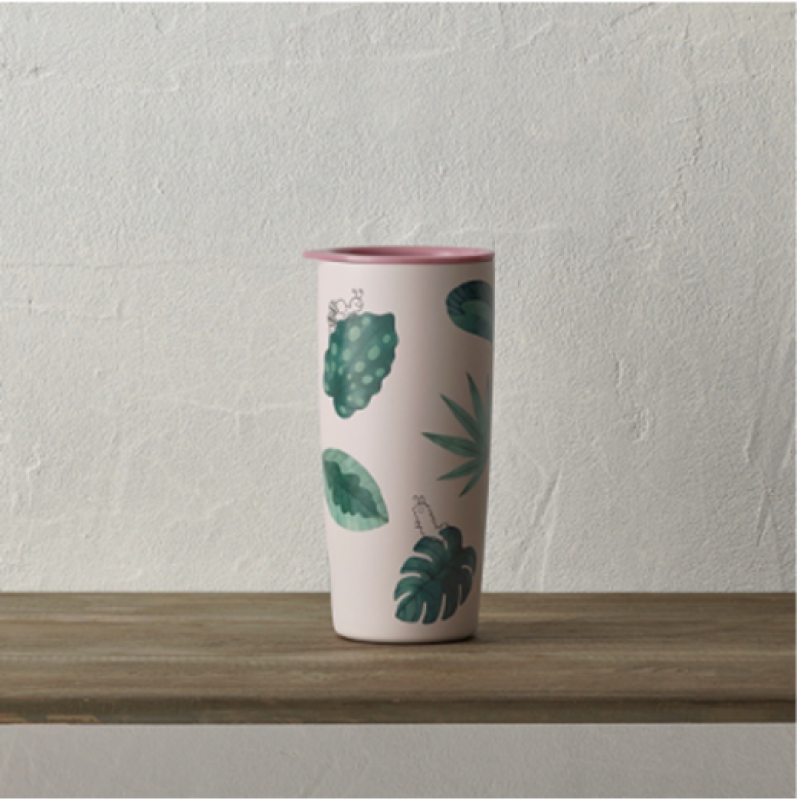 BÌNH TUMBLER SS CATERPILLARS ON LEAVES